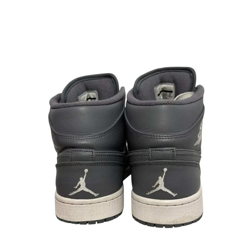 Nike Air Jordan 1 Mid Cool Grey Men Sneakers 554724-031 Mid Top‎ Shoes